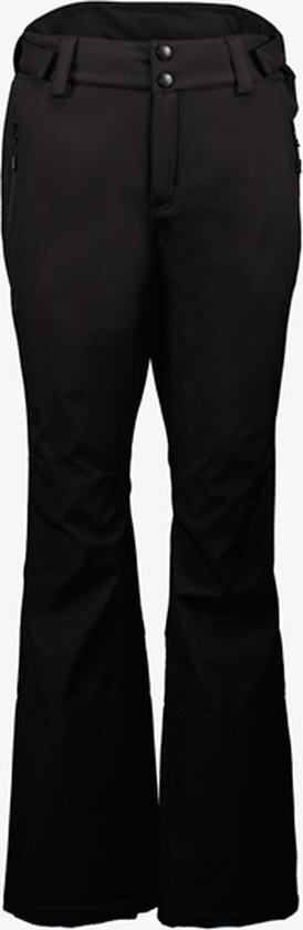 Mountain Peak dames softshell skibroek zwart