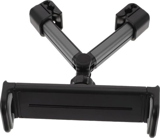 Tablet Houder Auto - Tablethouder voor Hoofdsteun - Telefoonhouder Auto - Geschikt voor iPad 2022, iPad Air, iPad Pro, Samsung Tablet S9 Plus, iPhone 16, 15, 14, Plus, Pro, Pro Max, Samsung Galaxy A55, A15, S24 - Schermformaat 7 tot 12,9 inch